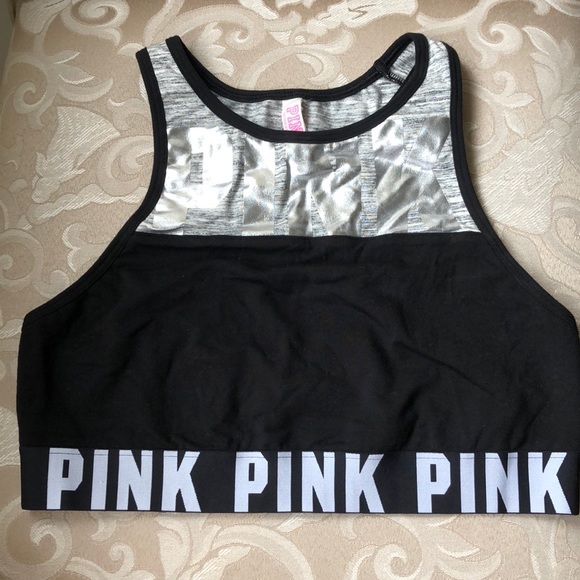 VS Pink Unlined Racerback Sports Bra - Picture 1 of 4